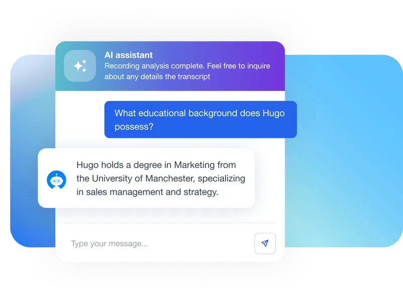 AI Meeting Chatbot